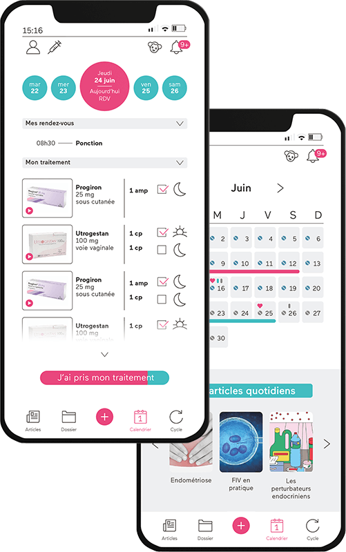 Application Cycle Menstruel